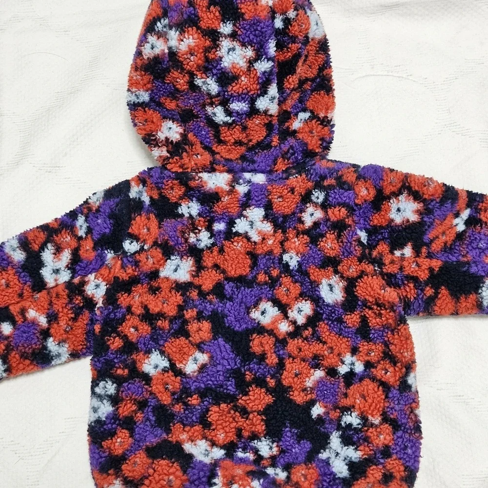The North Face Fleece‎ Camo Hoodie Infant 3-6M Multi Campshire Bear Ear Jacket
